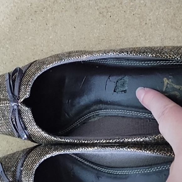 Lifestride Brown Tweed Heels 8.5 - Picture 8 of 9